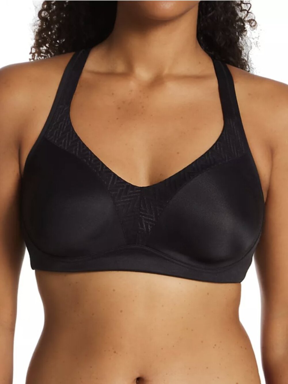 Women's Playtex 18 Hour Bounce Control Wirefree Bra Black NWT